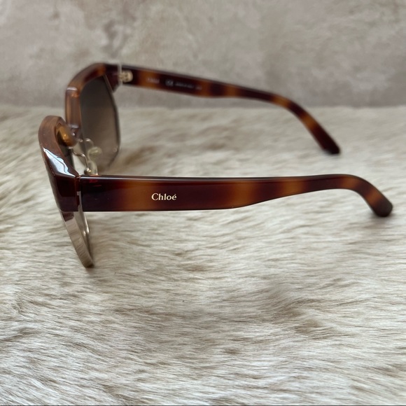 chloe sunglasses tortoise shell - Picture 5 of 6